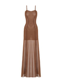 Miami Dress Chocolate