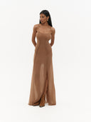 Miami Dress Chocolate