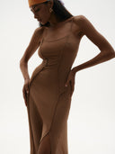 Miami Dress Chocolate
